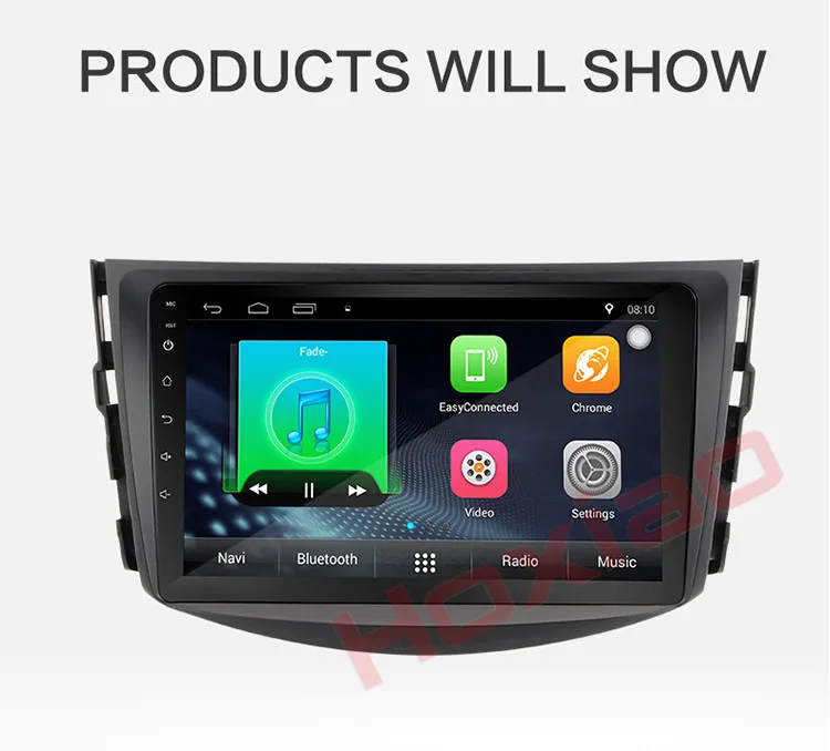 Perfect Hoxiao Android for Toyota Rav 4 RAV4 2008-2012 GPS HD multimedia player map navigation WIFI BT no dvd MF 8 inch 2DIN car radio 14