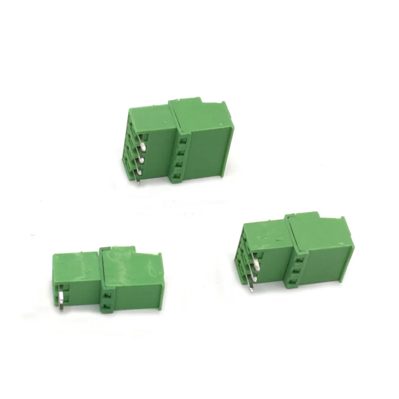 30/50/100 комплектов Шаг 3 81 мм прямоугольный 2P 3P 4P винт штекер in PCB клеммный блок