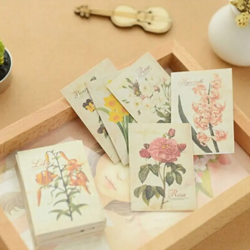 

52 Pcs Cute Pattern Paper Sticker Sticky Decoration Decal Album Diary Material Escolar Scrapbooking Stickers 4.5*6.5*2cm