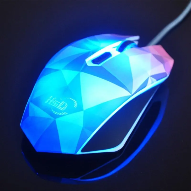 

Colour Diamond Edition Gaming Mouse Wired Mouse Gamer Optical Computer Mouse For Pro Gamer