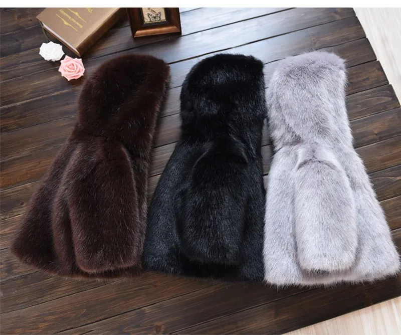 CROAL CHERIE 60-160cm Fashion Fur Baby Winter Jackets And Coats Thicken Girls Winter Fur Coat Newborn Snowsuit Kids Outerwear (9)