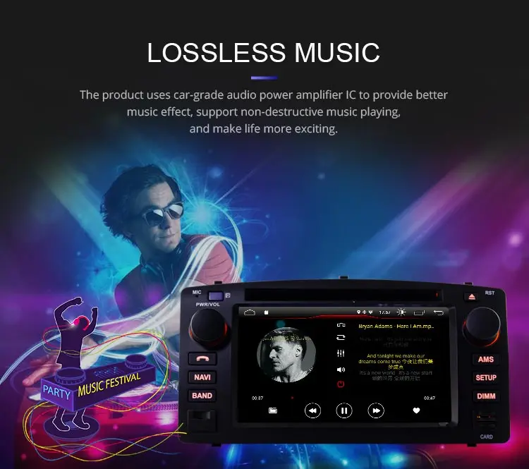 Cheap LJDA Android 9.1 Car DVD Player For Toyota Corolla E120 BYD F3 Wifi GPS Navigation 2 Din Car Radio Multimedia Stereo Video Audio 10