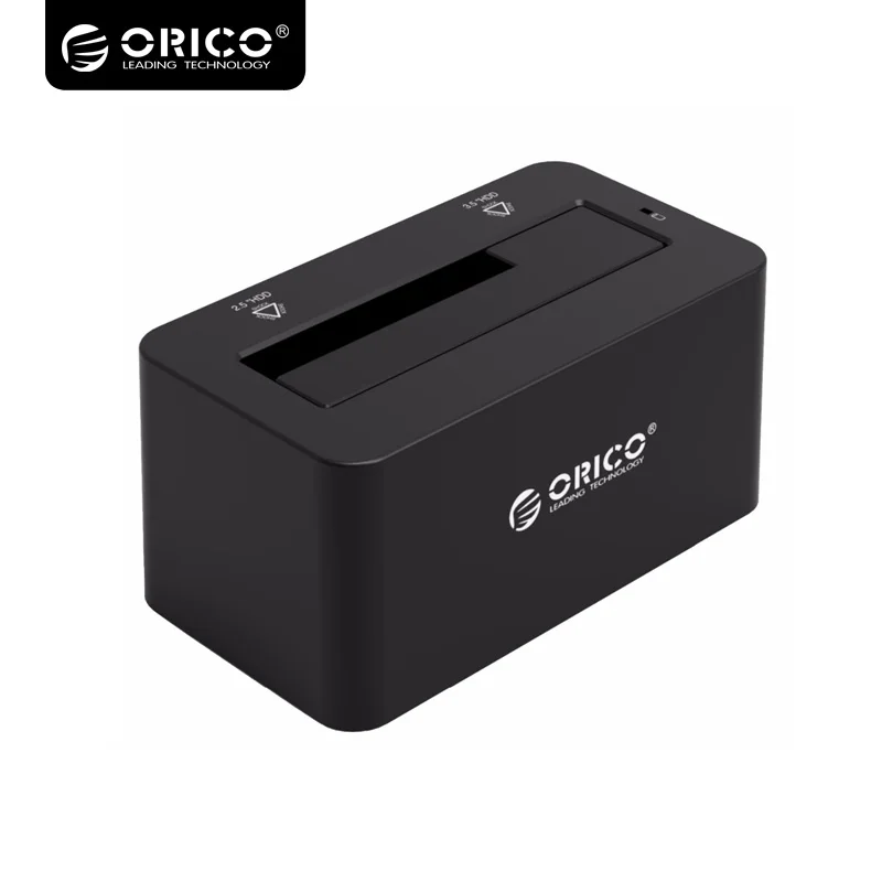 

ORICO 2.5/3.5 Inch USB3.0 to SATA Hard Drive Docking Station,Tool Free Design with 12V2A Power Adapter Support 8TB MAX 6619US3