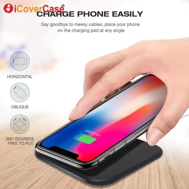 Qi Wireless Charger Charging Pad For Google Pixel 3 Fast Charger For