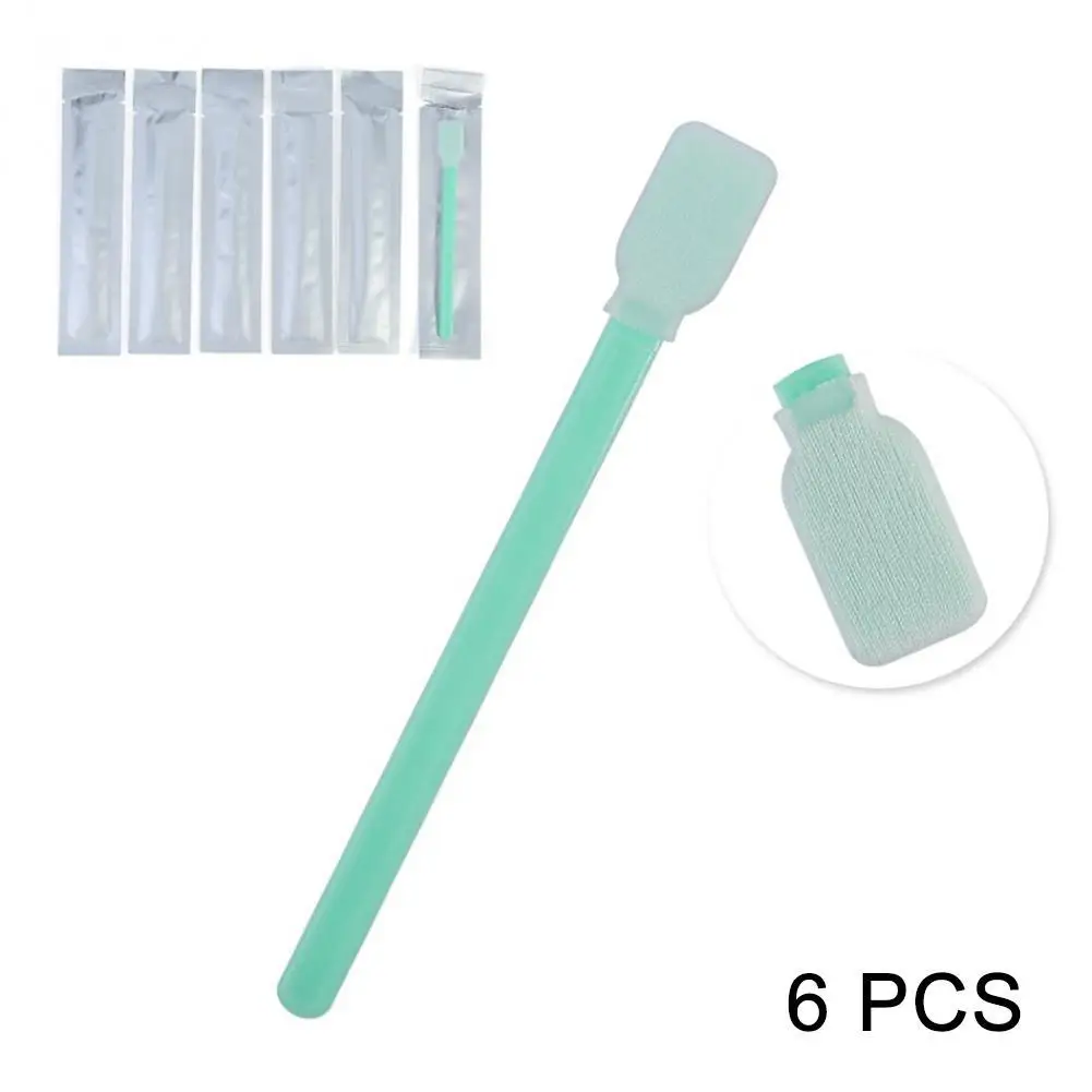 6 шт. Камера Сенсор Cleaner Мини объектив Cleaning Kit Пластик Очищающая палочка тампон для