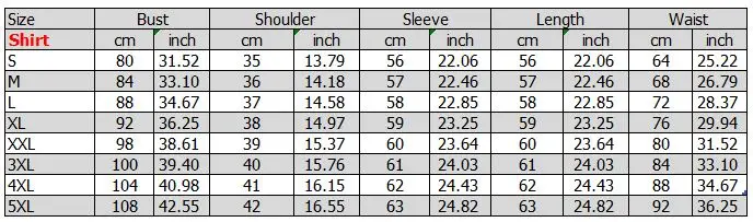 5XL long sleeve shirt