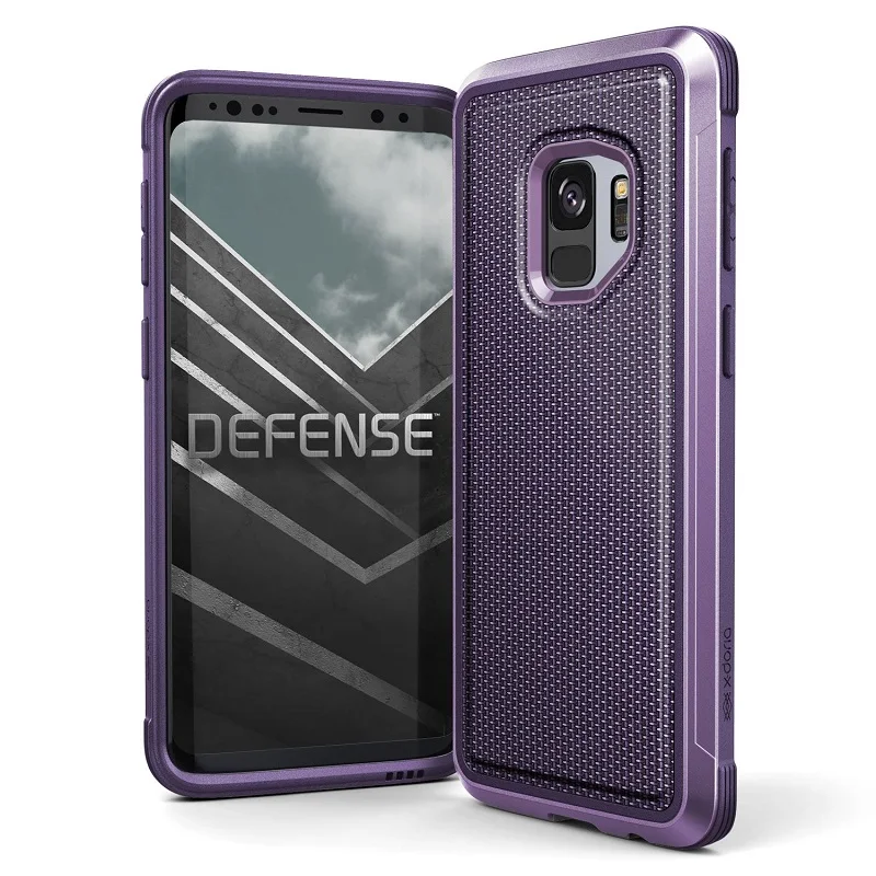 X-Doria Defense Lux чехол для samsung Galaxy S9 S9 Plus чехол военный класс падение протестированный алюминиевый защитный мобильный чехол для телефона