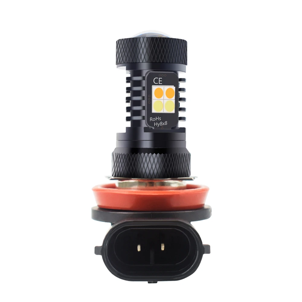 2 шт. H7 H11 9006 Автомобильный светодиодный фонарь для фар авто 16 SMD СВЕТОДИОДНЫЙ противотуманный фонарь для Passat b6 Ford Focus 2 peugeot 206 Универсальный
