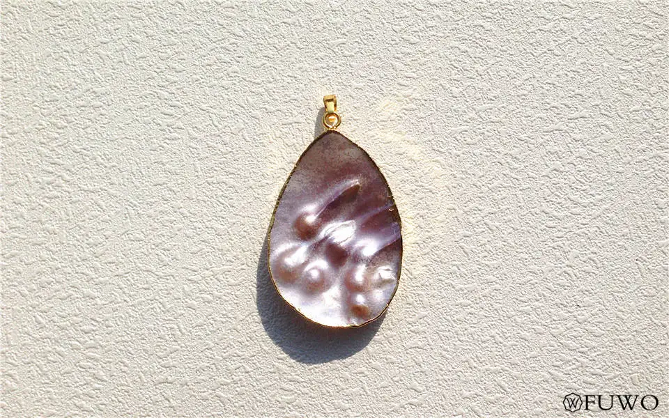 Natural Mother Of Pearl Pendant 7
