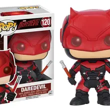 Funko pop официальный ТВ Marvel: Daredevil-Daredevil красный костюм Виниловая фигурка Коллекционная модель игрушки с оригинальной коробкой