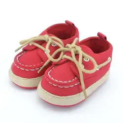 Голубые кроссовки с мягкой подошвой для маленьких мальчиков и девочек, обувь для новорожденных до 18 месяцев