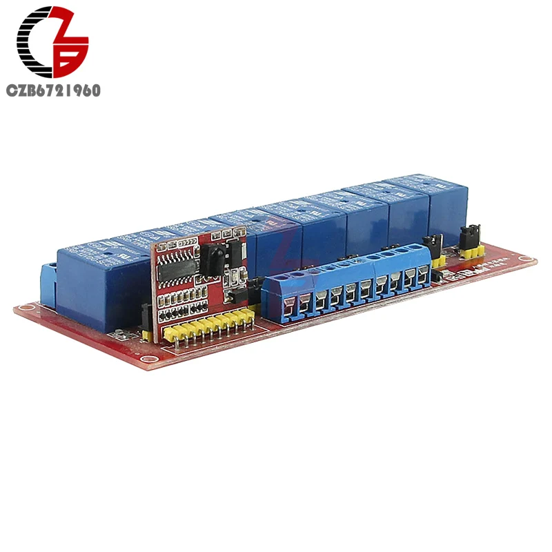 modulo de rele controle remoto infravermelho 02