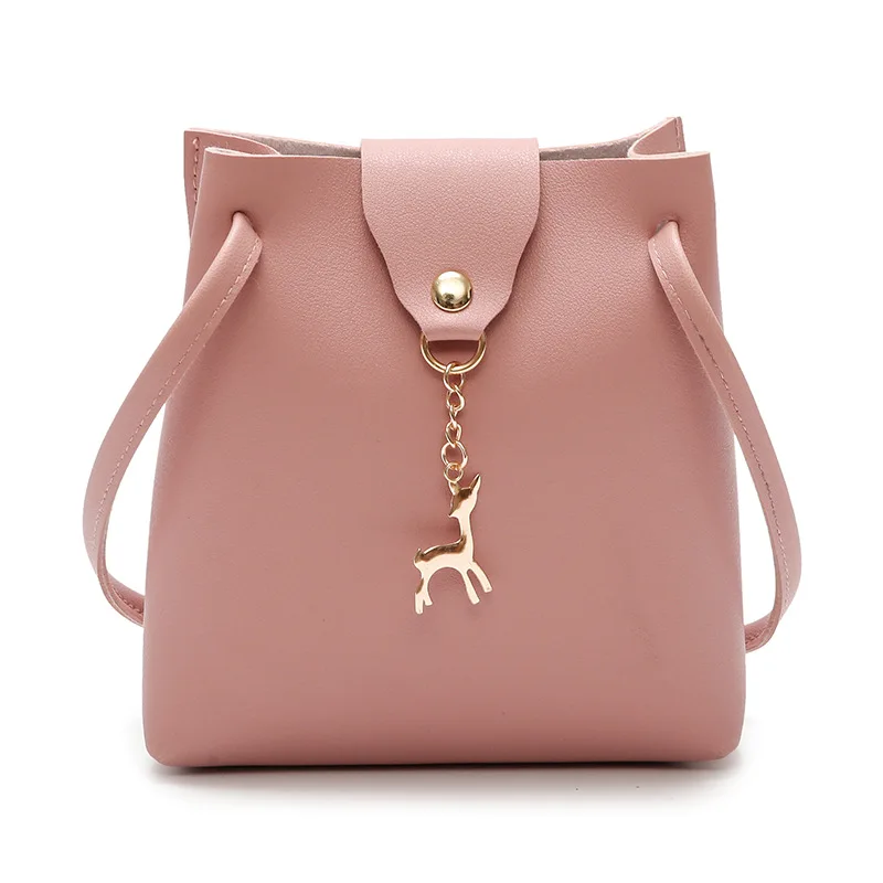 Мода милый сумка мешок лань Для женщин Курьерские сумки Сумка bolsa feminina|Сумки с