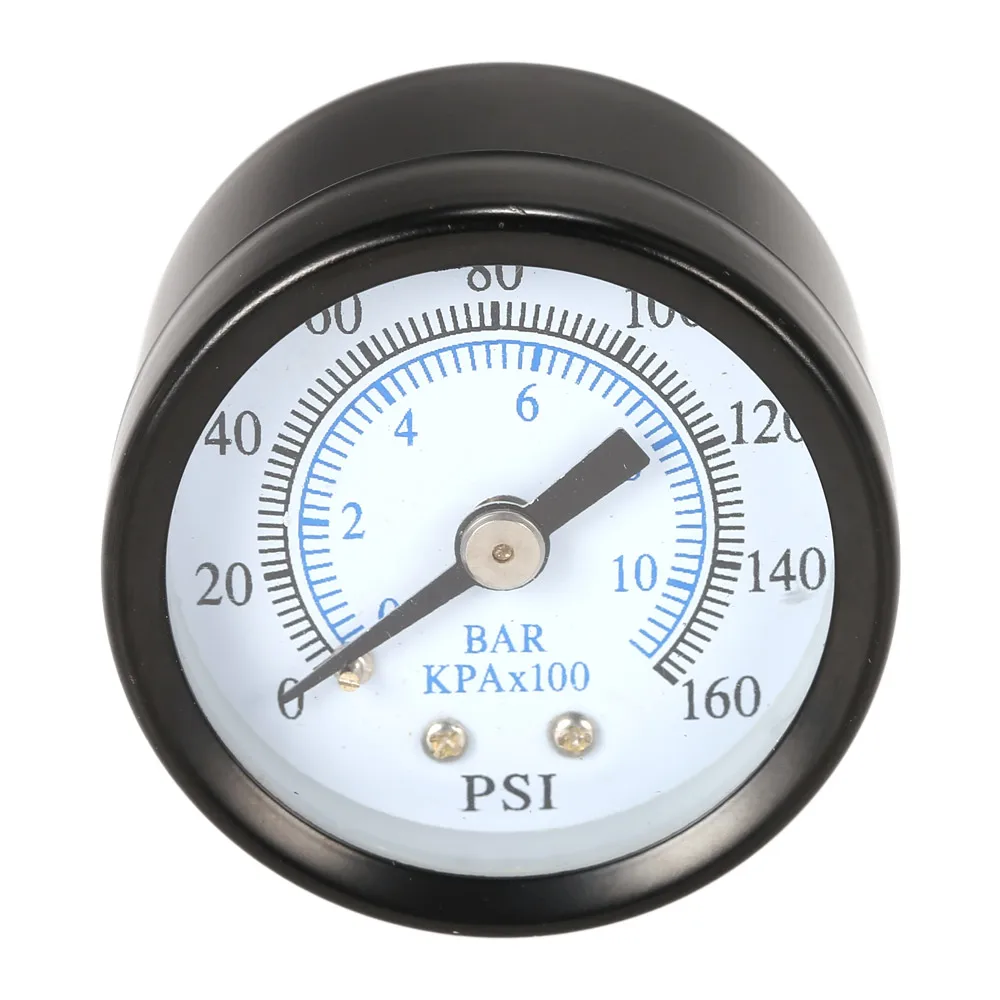 New 0-160psi 0-10bar Hydraulic Water Pressure Gauge 40mm Dial Meter 1/8" NPT New 0-160psi 0-10bar Hydraulic Water Pressure Gauge 40mm Dial Meter 1/8" NPT