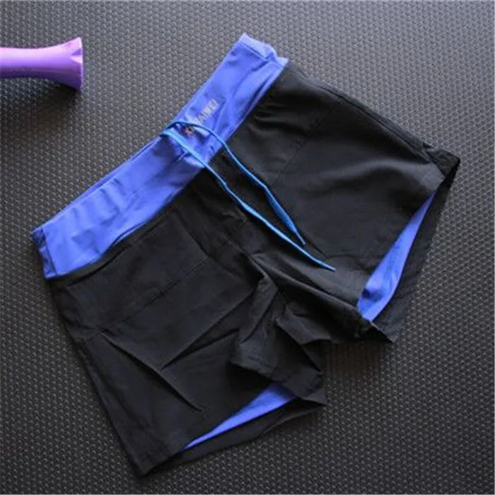 WomanYoga спортивные шорты для бега, фитнеса, похудения, бодибилдинг, высокая талия, для спортзала, для бега, быстросохнущие, свободные короткие штаны