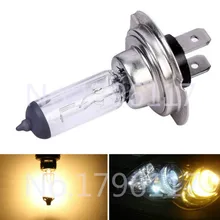 10 шт. DC 12 В H7 55 Вт 4300K желтый автомобильный головной светильник, противотуманная лампа, прозрачный автомобильный головной светильник, автомобильный светильник, источник света