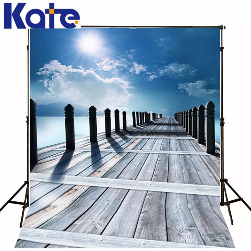 

300Cm*200Cm(About 10Ft*6.5Ft)T Background Longbridge Sea Sun Photography Backdropsthick Cloth Photography Backdrop 3202 Lk