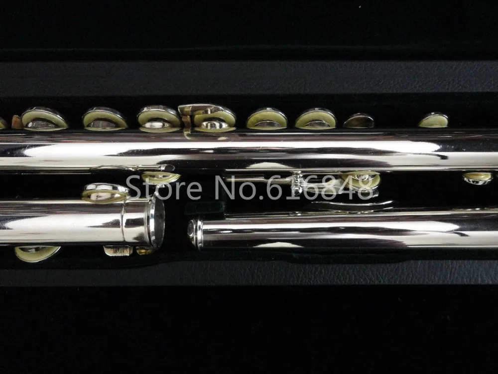 Флейта Muramatsu 1957 C Tune 16 клавиш с закрытыми отверстиями Cupronickel Посеребренная E Key
