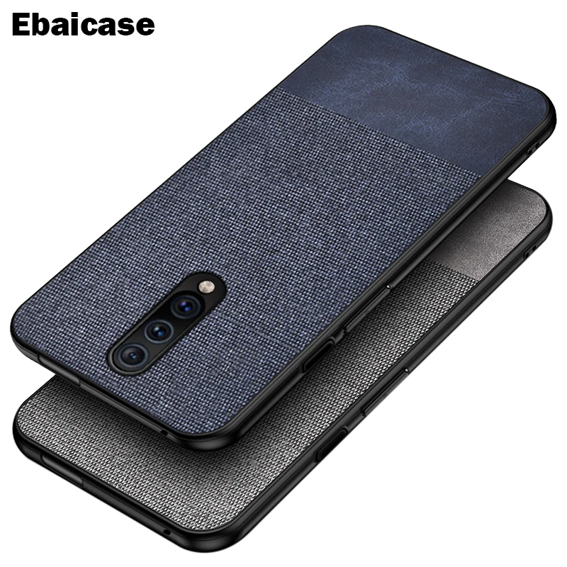 

OnePlus 7 Pro Case Shockproof Back Cover Cloth Fabric Silicone Soft Edge Protect Case OnePlus 6T 6 7 Pro Case OnePlus 6T Cover