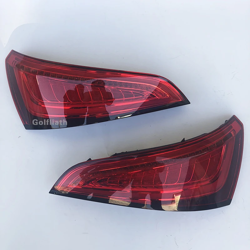 

for Audi Q5 2009-2015 LED Tail Lamp Car Styling taillight tail lights rear trunk lamp cover drl+signal+brake+reverse