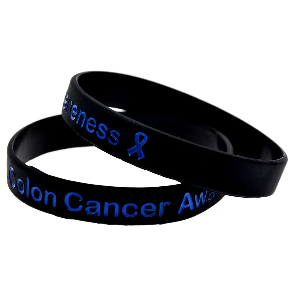 Dark Blue Ribbon Where There is Love Awareness Bracelets for Colon Cancer,  Child Abuse, Erbs Palsy Fundraising, Gift Giving bulk Quantities - Etsy