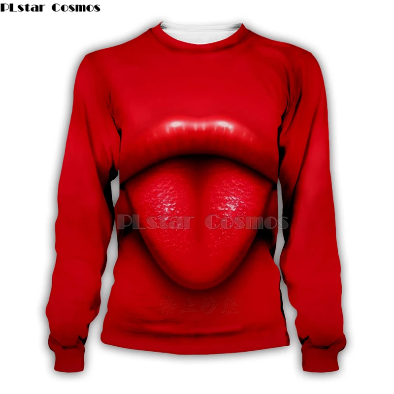 PLstar Cosmos Emoji Ahegao funny Sexy red lips 3D Hoodies/Sweatshirt long sleeve Men Women Newest streetwear Harajuku fashion-13 PLstar Cosmos Emoji Ahegao funny Sexy red lips 3D Hoodies/Sweatshirt long sleeve Men Women Newest streetwear Harajuku fashion-13