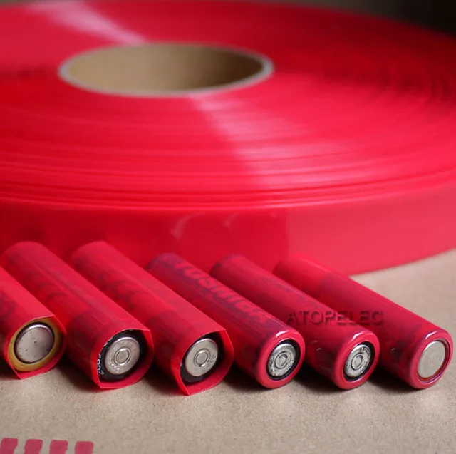 (AA 14500 Battery Wrap) Wide 23MM / Diameter 14.5MM PVC 21 Heat Shrink