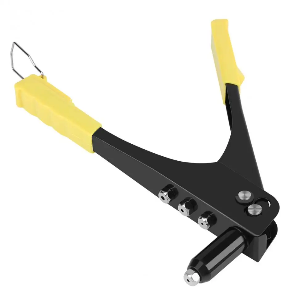 Practical Riveter Gun Manual Light Weight Riveter Gun Kit Blind Rivet Hand Gutter Repair Heavy Duty Tool