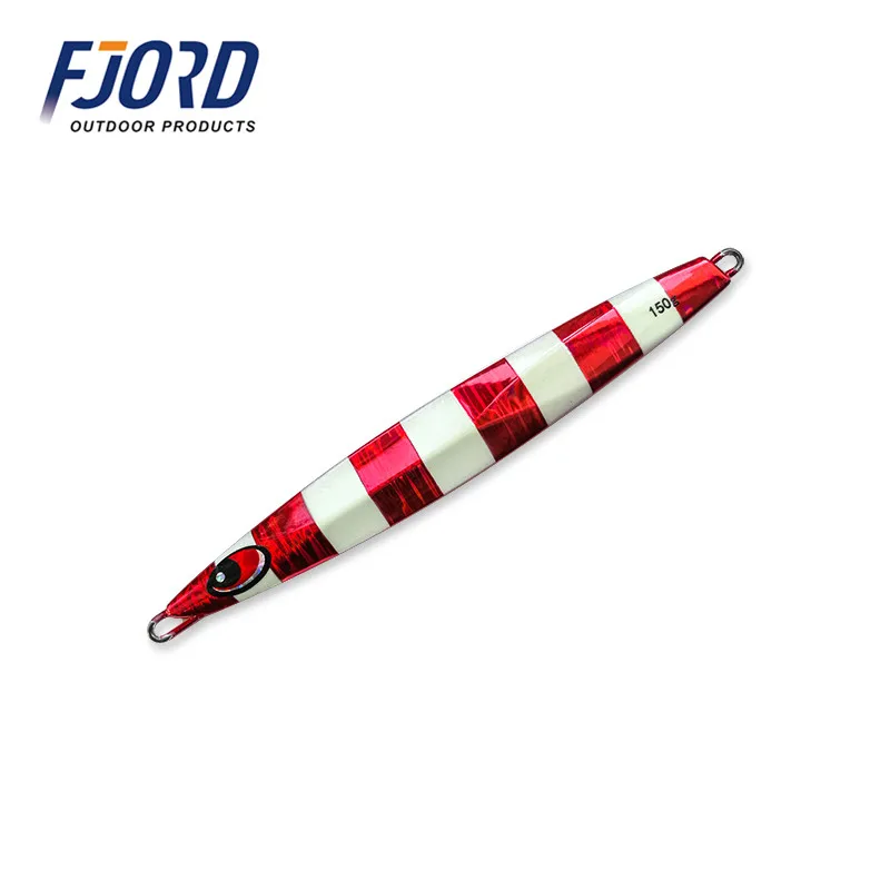 FJORD 150g/200g/250g/300g Металл джиггинг скорость погружение медленный встряхивание