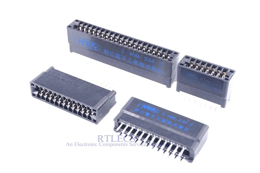 10 шт. золочение краевого разъёма карты Слот Разъем S-36M-2.54-5 S-40M-2.54-5 S-46M-2.54-5 S-62M-2.54-5 S-64M-2.54-5 шаг 2,54 мм DIP