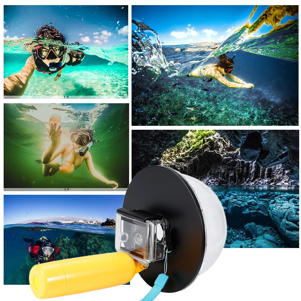 Аксессуары крепление для Gopro Dome port Cover с водонепроницаемым корпусом чехол крепление для GOPRO HERO3/3+/4 крепление для камеры