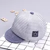 Baby Baseball Cap Cute Striped Infant Sun Hat Spring Summer Outdoor Toddler Girl Boy Snapback Hip-Hop Hats 3-24M 4