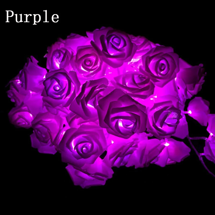 10led 20led Battery operated Rose Flower led String Lights Rose Blossom Lamps for Party Holiday Wedding Christmas Decoration 10led 20led Battery operated Rose Flower led String Lights Rose Blossom Lamps for Party Holiday Wedding Christmas Decoration