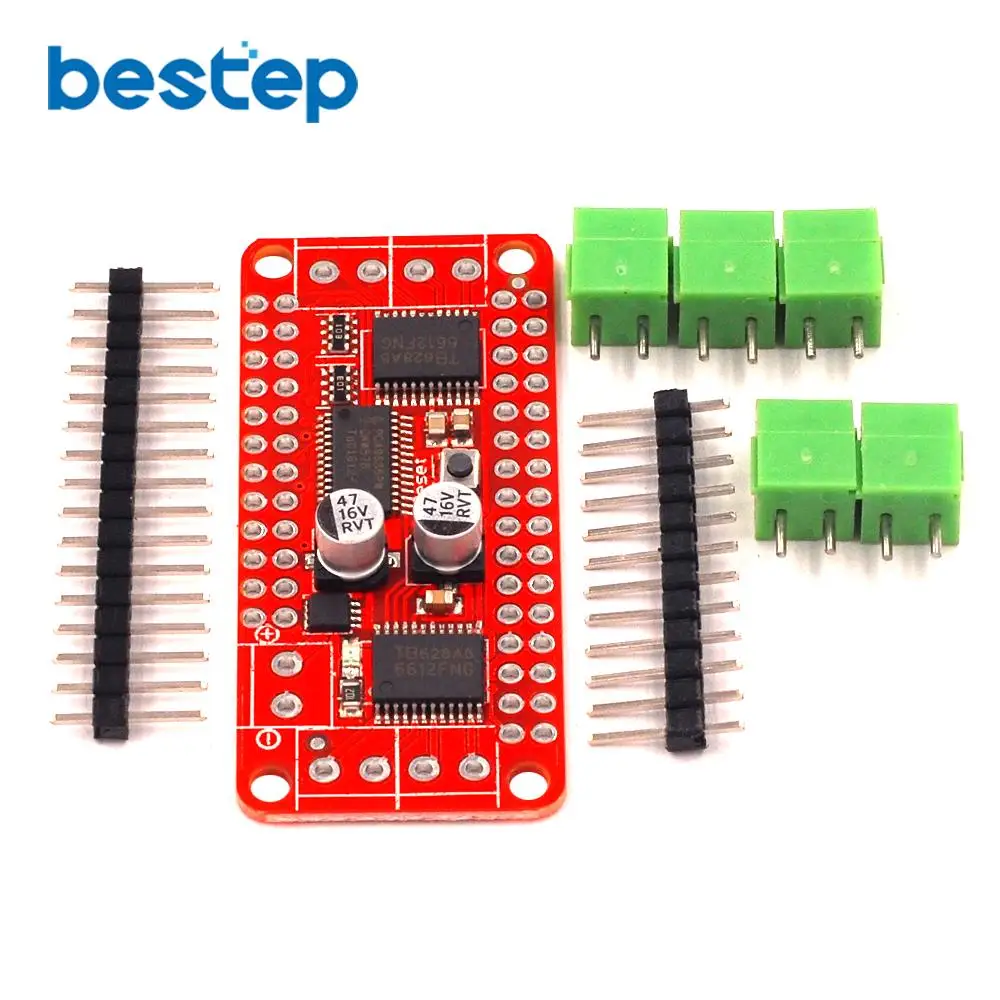 

PCA9685+TB6612 Stepper Motor Speed Controller Module Dual DC Motor Driver Controller Board for Arduino