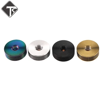 

Tsondianz Metal 510 Finned Heat Sink Adaptor 22/24mm For Thread 510 RDA RTA Atomizer Vape Box Kit DIY Accessories E Cig