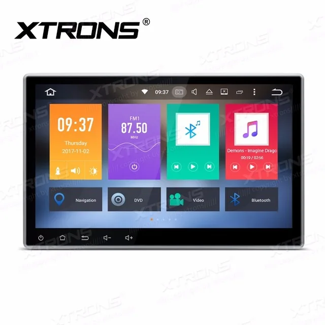 10 1 Touch Button Design Octa Core Android 6 0 OS 2 Din Car DVD Two