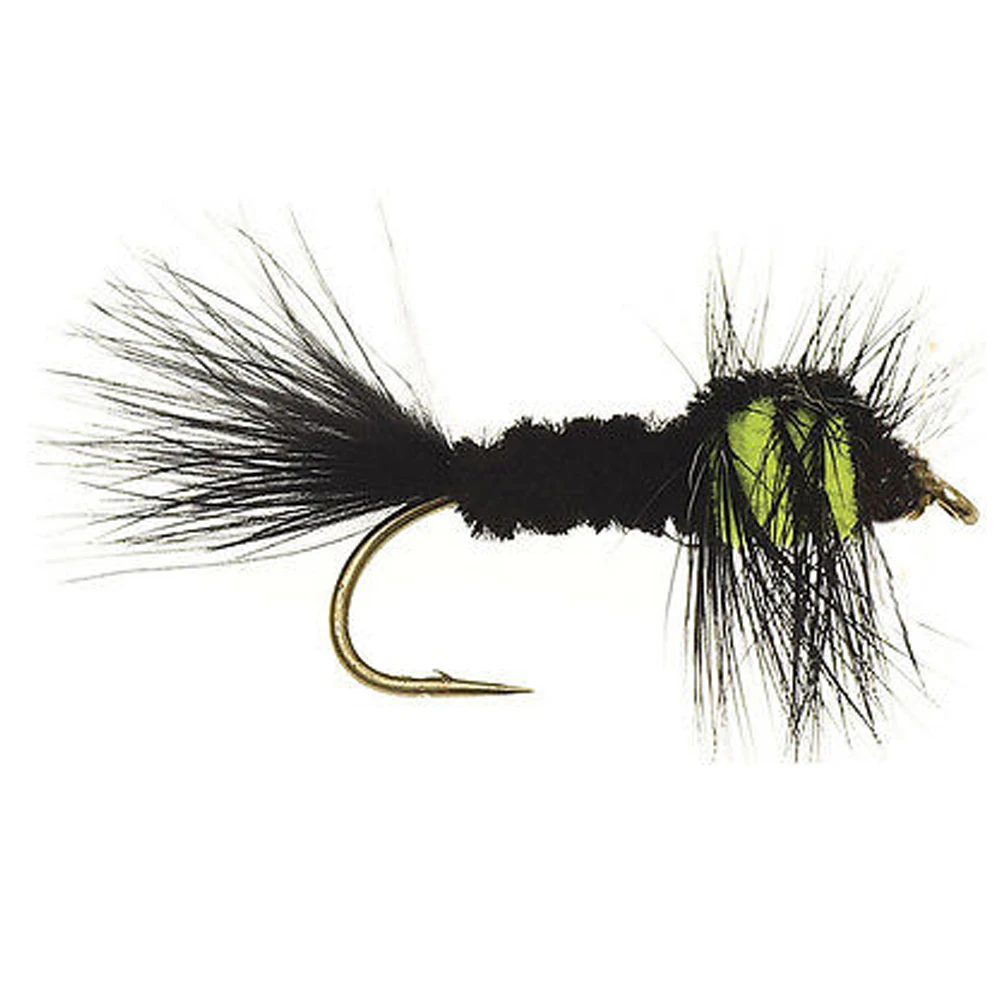 6pcs Aventik Montana Yellow Flies Dry Trout Fly Flies Various Size