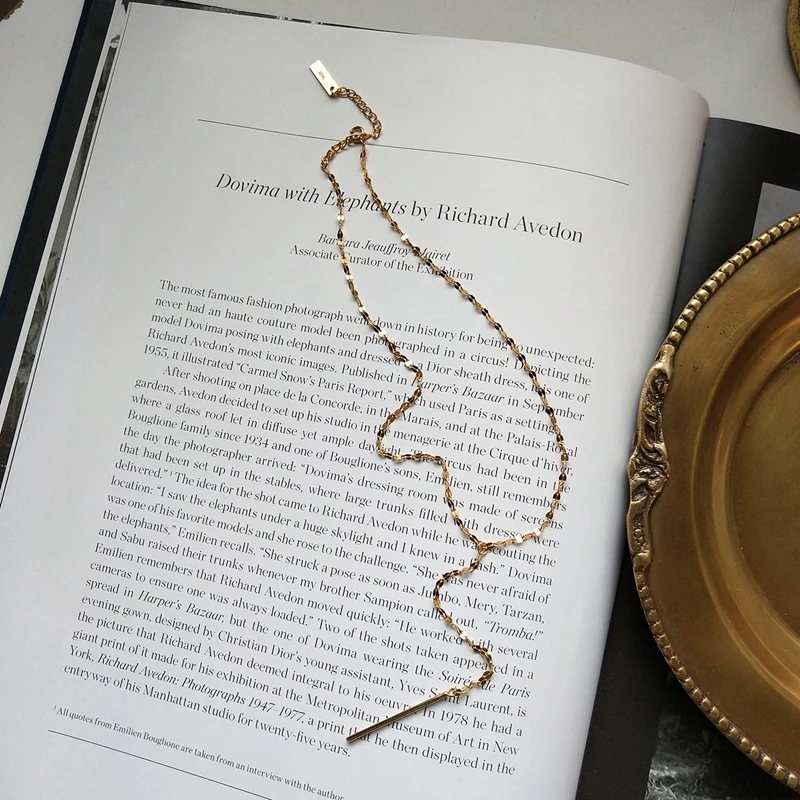 Ожерелье LouLeur из стерлингового серебра 925 пробы с цепочкой в виде губ, модное Золотое колье из стерлингового серебра, золотое ожерелье для женщин, ювелирное изделие