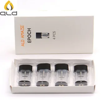 

4PCS/PACK ALD EPOCH electronic cigarette 0.9ml Top-filling Atomizer 2.0ohm vape pen tank