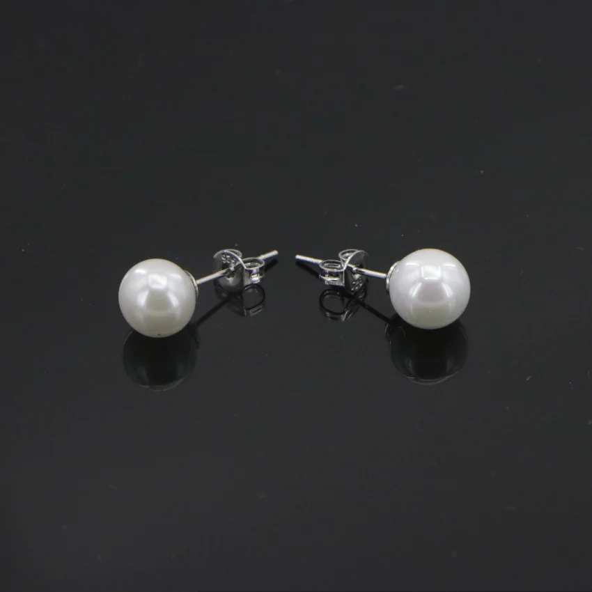 925 Silver Natural Pearl Earrings (13)