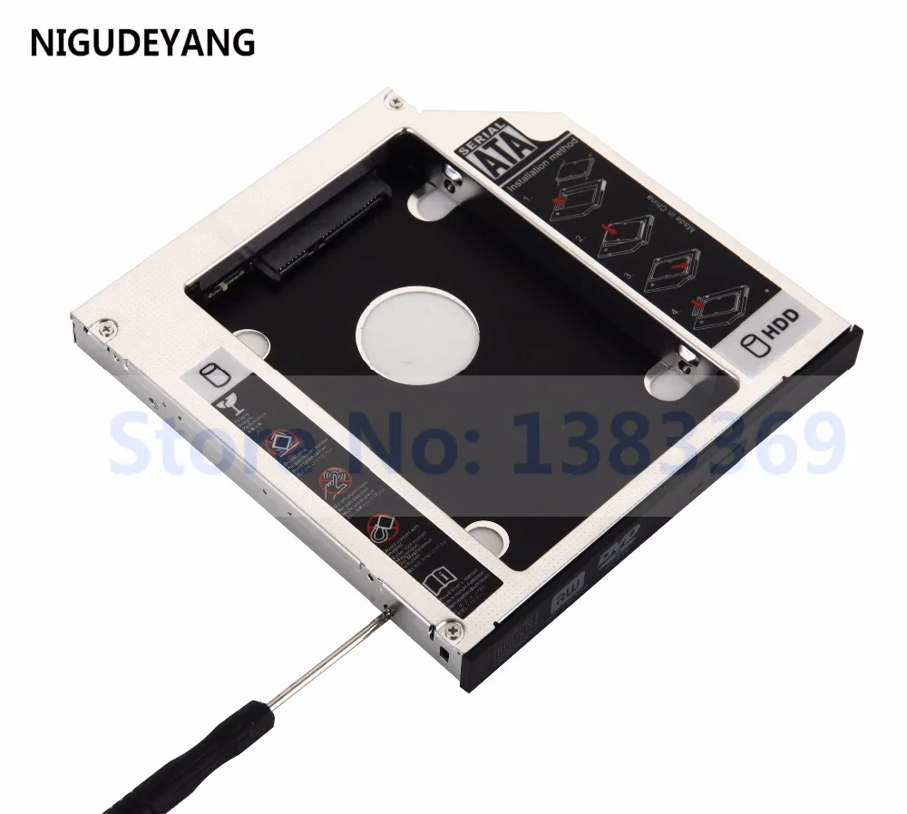 Nigudeyang 2nd жесткий диск HDD SATA SSD SATA адаптер Caddy для Asus X53Z замены UJ8B0AW DVD