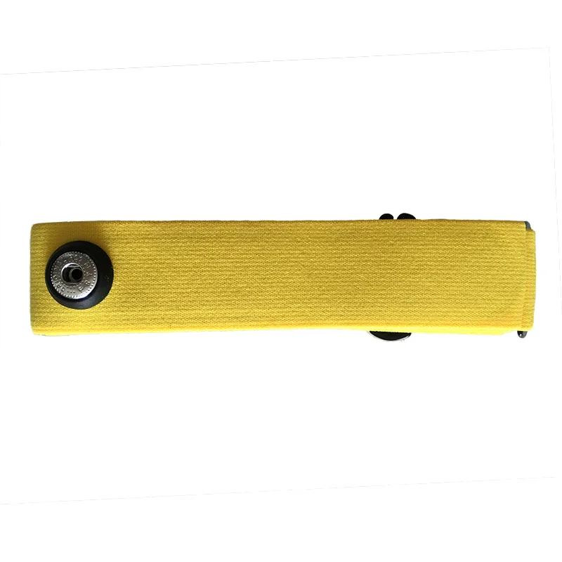 Высокое качество эластичный нагрудный ремень ремешок для Wahoo Garmin Polar Bryton, Coospo, iGPSPORT Спорт Бег монитор сердечного ритма - Цвет: Yellow