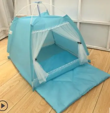 2018 New style summer portable foldable pet tent playpen outdoor Indoor tent for cat small dog puppy tents cats nest toy house