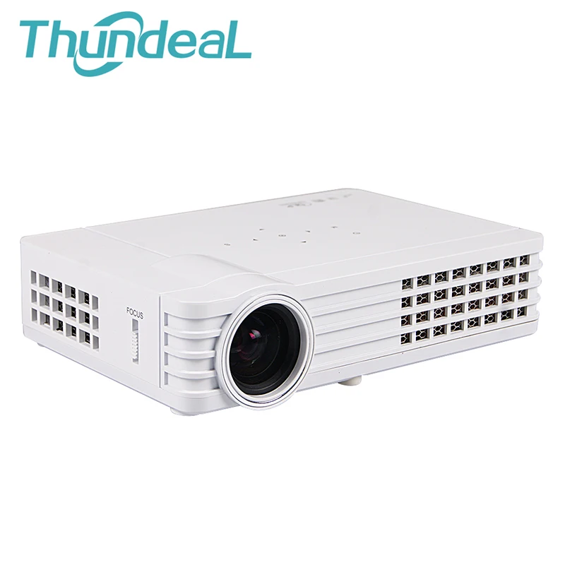

ThundeaL Shutter Active 3D DLP Projector DLP-600W DLP900W Android 6.0 WiFi Bluetooth 450Ansi Lumen HD 3D Video Mini HD Projector