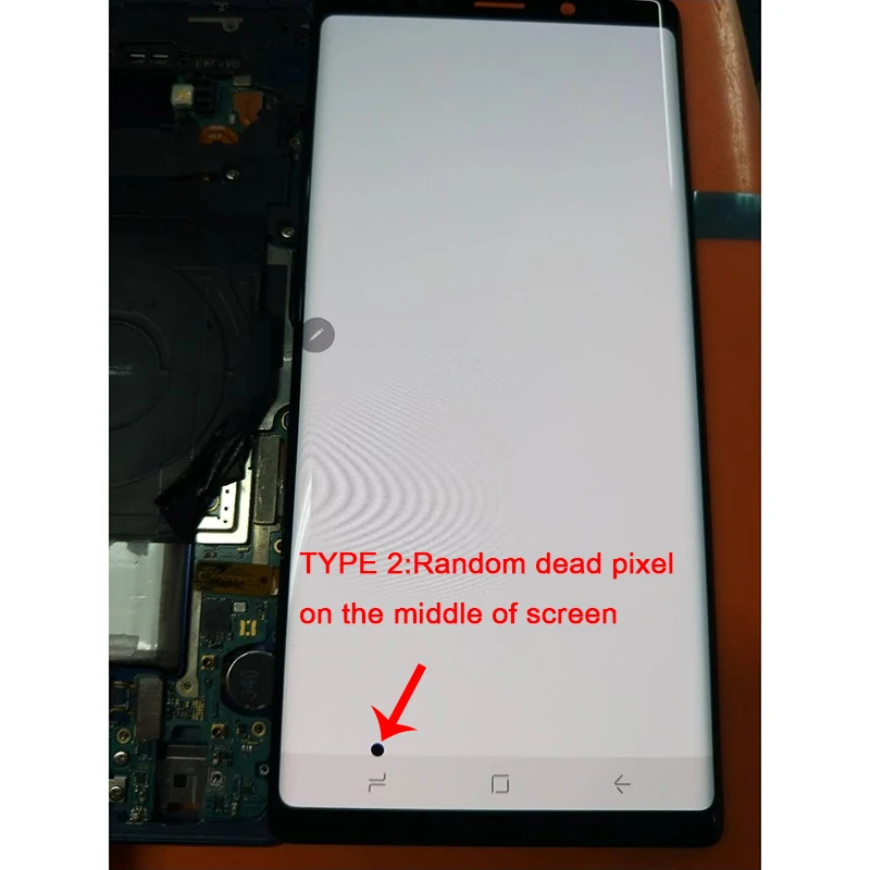 Супер AMOLED 6,4 ''ЖК-дисплей с рамкой для SAMSUNG GALAXY Note 9 Note9 N960DF дисплей сенсорный экран дигитайзер сборка+ маленькая точка