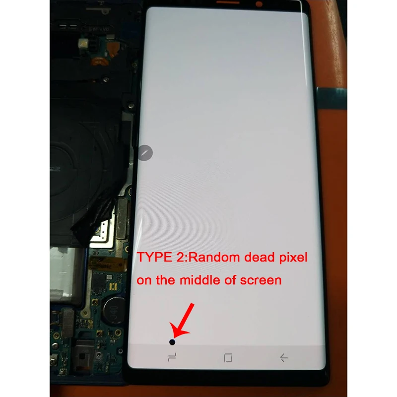 

SUPER AMOLED 6.4'' LCD with frame for SAMSUNG GALAXY Note 9 Note9 N960DF Display Touch Screen Digitizer Assembly+SMALL SPOT