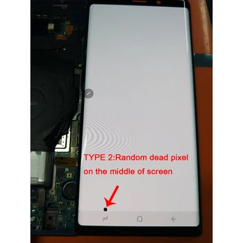 

SUPER AMOLED 6.4'' LCD with frame for SAMSUNG GALAXY Note 9 Note9 N960DF Display Touch Screen Digitizer Assembly+SMALL SPOT