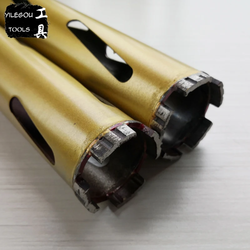 Diameter 51mm, 56mm, 63x450mm Dry Diamond Core Bit 63*450mm Dry Drill Bit For Brick Wall 56x450mm Dry Core Drill Bit, Thread M22