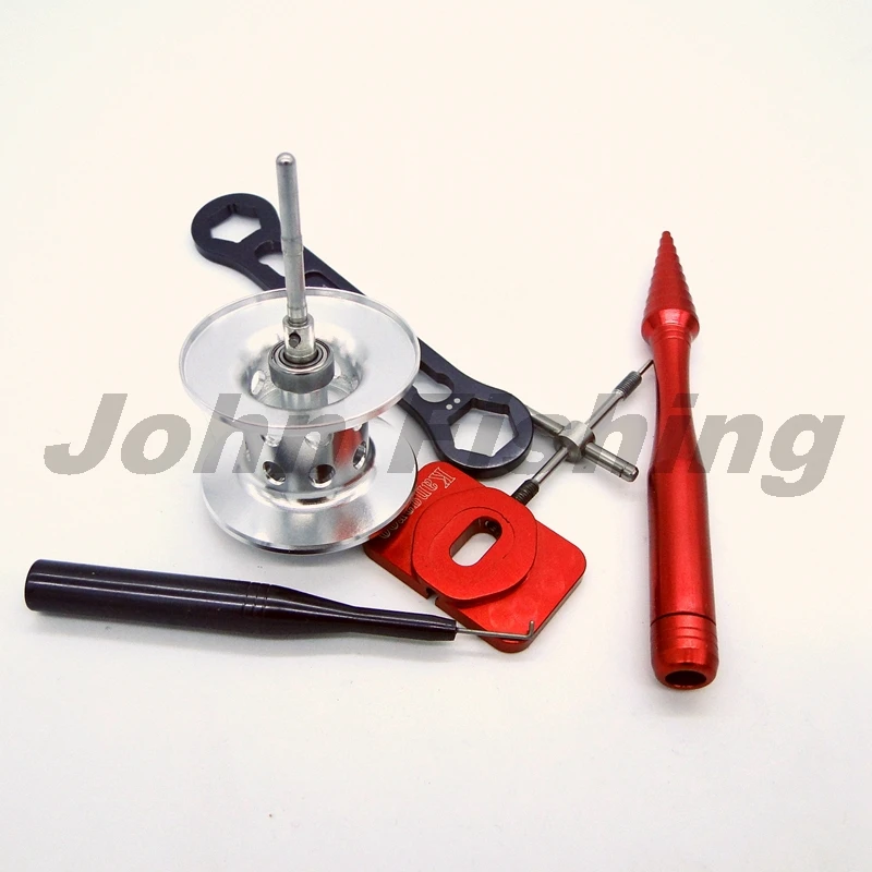 Baitcasting Fishing Reel Maintenance Tools Spool Locator Key Puller