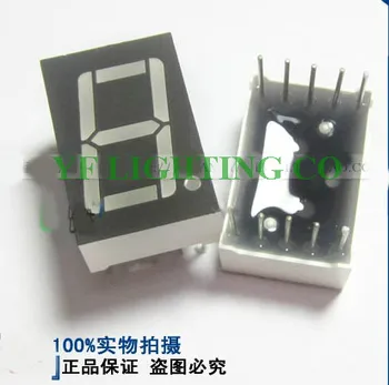 

20PCS/LOT 0.56 inch 1 Bit 7 Segment Green LED Display 0.56" 0.56in Digital Tube Plastic Metal Common Cathode(Nixie tube)
